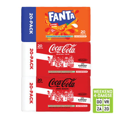 Coca Cola of Fanta